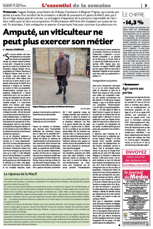 Le journal du Médoc mars 2021